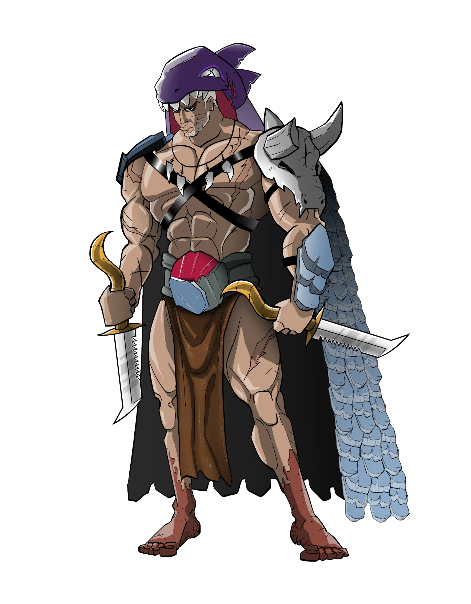 Skorn character art