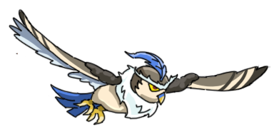 Flying bird companion