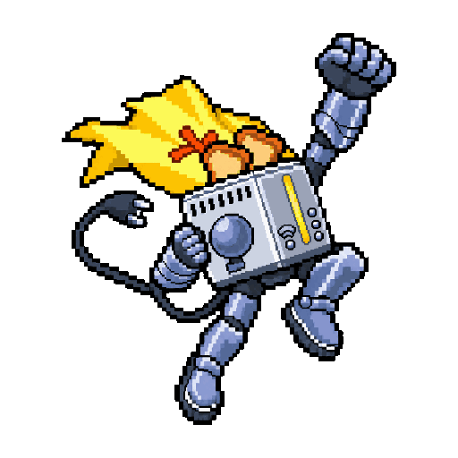 16-bit Toastee sprite