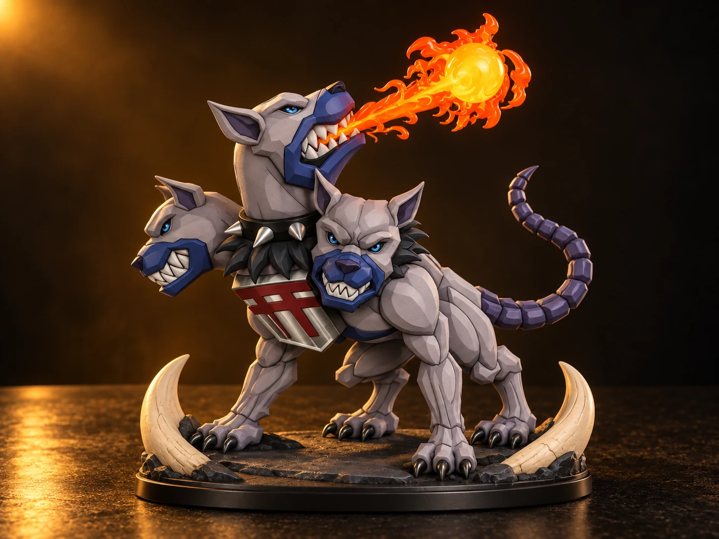 Cerbules collectible figure concept