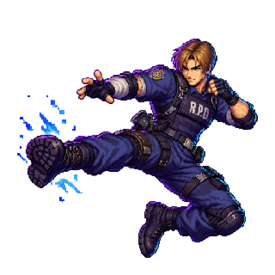 Leon S. Kennedy — 16-bit Soul Manifest