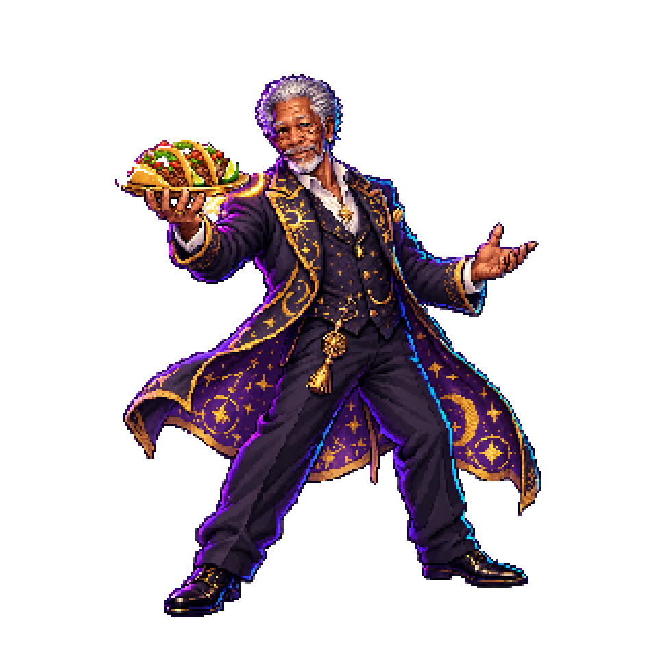 Morgan Freeman — 16-bit Soul Manifest